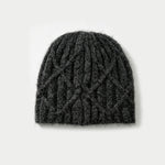 Load image into Gallery viewer, Women's Wool Blend Cable Knit Beanie N6J107