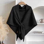 Load image into Gallery viewer, Luxury Triangle Cape Shawl Soft Knit Women Warm N6H237