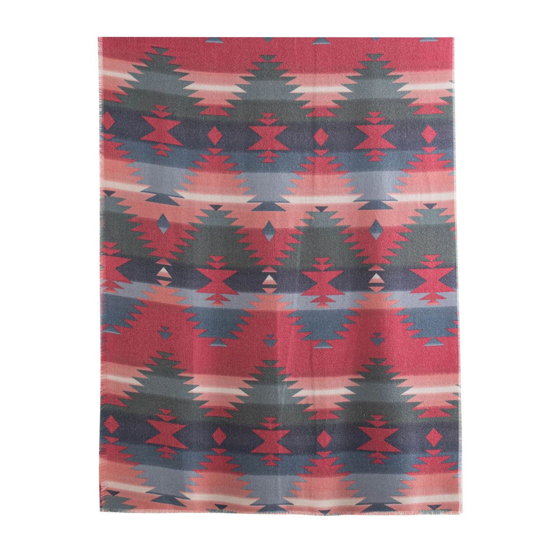 Faux Cashmere Fringe Wrap  M5A146
