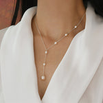 Load image into Gallery viewer, Freshwater Pearl 925 Silver Choker Necklace Women N6H181