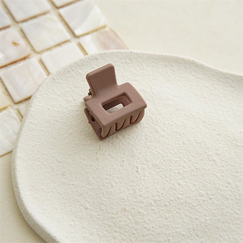 Matte Square Hair Claw Clip Women S5P757