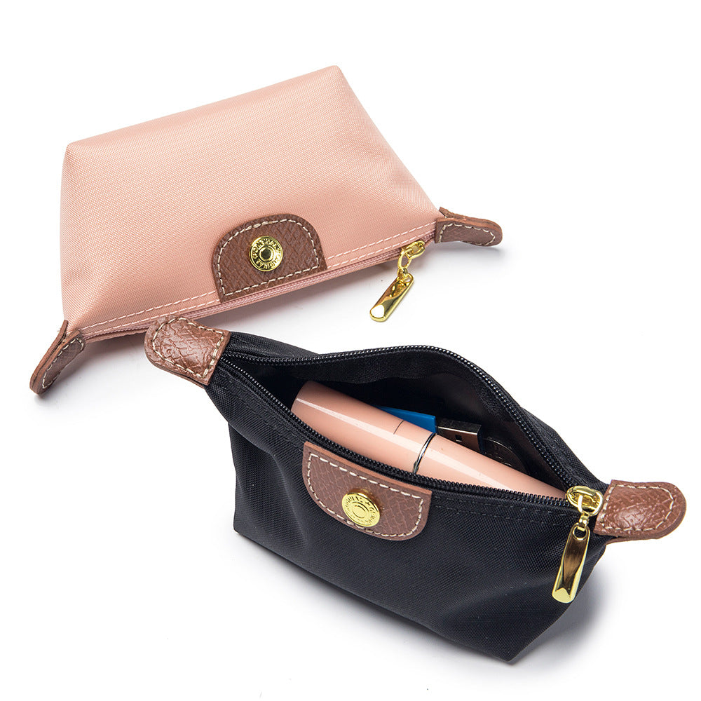 Mini Dumpling Coin Purse Portable Nylon N6F040