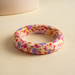 Load image into Gallery viewer, Womens Vintage Floral Resin Circle Bracelet N6K127
