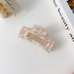 Load image into Gallery viewer, Square Acetate Hair Claw Clip Women N6C353