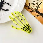 Load image into Gallery viewer, Skull Hand Bone Hair Clip Harajuku Punk Side Clip N6H198