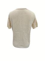 Load image into Gallery viewer, Floral Embroidered Relaxed Knit Sweater Women N6D171