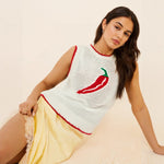 Load image into Gallery viewer, Chili Knit Vest Sleeveless Pullover Lightweight N5Z292
