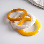 Load image into Gallery viewer, Vintage Resin Ombré Geometric Bangle Set 3-Piece N6H073