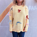 Load image into Gallery viewer, Butterfly Patch Knit Mid Weight Options N5Z963
