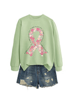 Load image into Gallery viewer, Casual Printed Crewneck Sweatshirt Women N6H046
