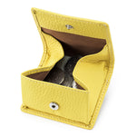 Load image into Gallery viewer, Genuine Leather Snap Mini Coin Wallet Women N6B208