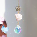 Load image into Gallery viewer, Natural Crystal  Hanging Home Decor Prism N6F295