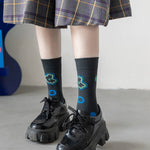 Load image into Gallery viewer, Ombre Gradient Mid-Calf Socks Women Cotton N6H024