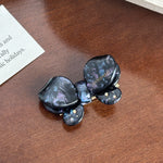 Load image into Gallery viewer, Butterfly Rhinestone Acetate Barrettes N6C355
