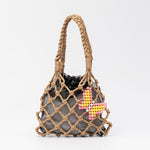 Load image into Gallery viewer, Hand Crochet Nylon Mesh Handbag Women N6C301