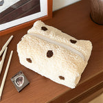 Load image into Gallery viewer, Polka Dot Plush Cosmetic Bag N6K110