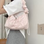 Load image into Gallery viewer, Polka Dot Nylon Shoulder Bag Women  N6F058