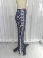 Load image into Gallery viewer, Bohemian High Waist Flared Leggings Pants Women N6F233
