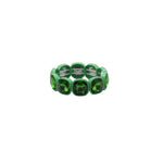 Load image into Gallery viewer, Glass Floral Handband Cuff Enamel Crystal  S5P155