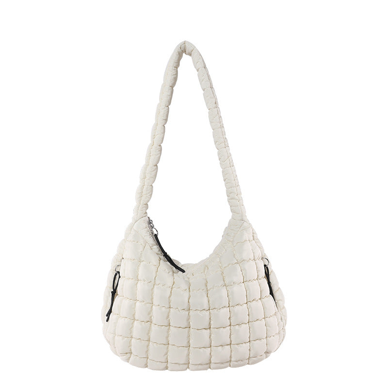 Puffer Tote Bag Capacity Mult Pocket Shoulder Bag S5P713
