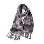 Load image into Gallery viewer, Ombre Tie-Dye Loop Yarn Fringe Scarf Women Cozy N6H243