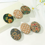 Load image into Gallery viewer, Vintage Oval Folding Makeup Mirror Portable Travel N6F036