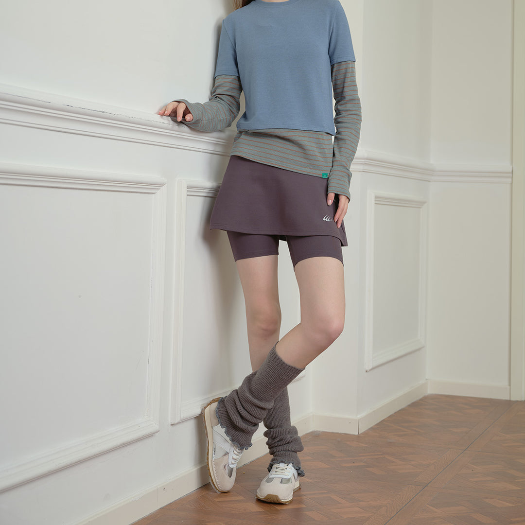 Lace Trim Ballet-Inspired Leg Warmers  M5A125