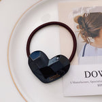 Load image into Gallery viewer, Candy Color Heart Hair Scrunchie High Elasticity N6C341