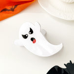 Load image into Gallery viewer, Halloween Ghost Pumpkin Acrylic Claw Clip S5P539
