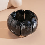 Load image into Gallery viewer, Acrylic Ombré Square Segment Statement Bangle Women N6H080