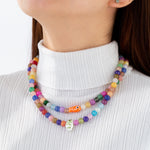 Load image into Gallery viewer, Y2K Dopamine Stainless Steel Beaded Necklace  N6E115