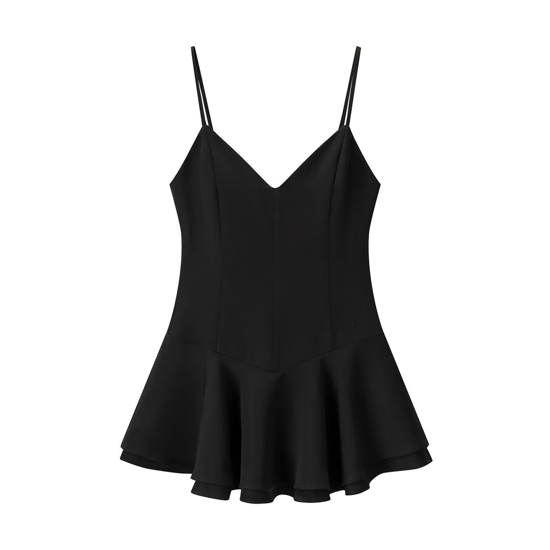 Polka Dot Short Slip Dress Women N6C263