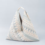 Load image into Gallery viewer, Crescent Silhouette Poly-Cotton Bag Magnetic Closure S5P388

