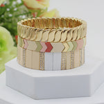 Load image into Gallery viewer, Enamel Bracelet Stove-Enameled Adjustable Elastic S5P035