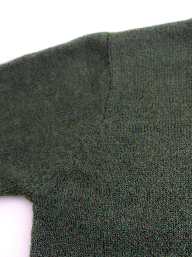Womens Ribbed Stripe Knit Sweater Round Neck N6B036