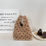 Load image into Gallery viewer, Cute Plush Wristlet Bag Portable Snack Lunch Tote  S5P862