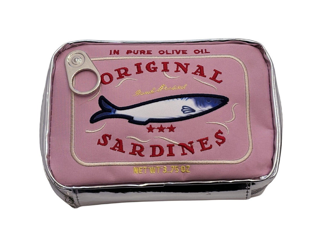 Sardine Can Cat Design Makeup Pouch N6E058