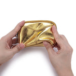 Load image into Gallery viewer, Top Grain Leather Cracked Texture Coin Purse Keychain N6G096
