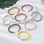 Load image into Gallery viewer, Colorful Pencil Shape Bangle Spring Open Cuff N6F265
