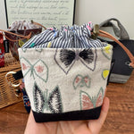 Load image into Gallery viewer, Heavy Embroidery Fabric Earphone Pouch Travel N6F175
