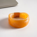 Load image into Gallery viewer, Vintage Resin Ombré Circle Geometric Bangle Women N6H083