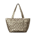Load image into Gallery viewer, Diamond Quilted Nylon Tote  S5P377