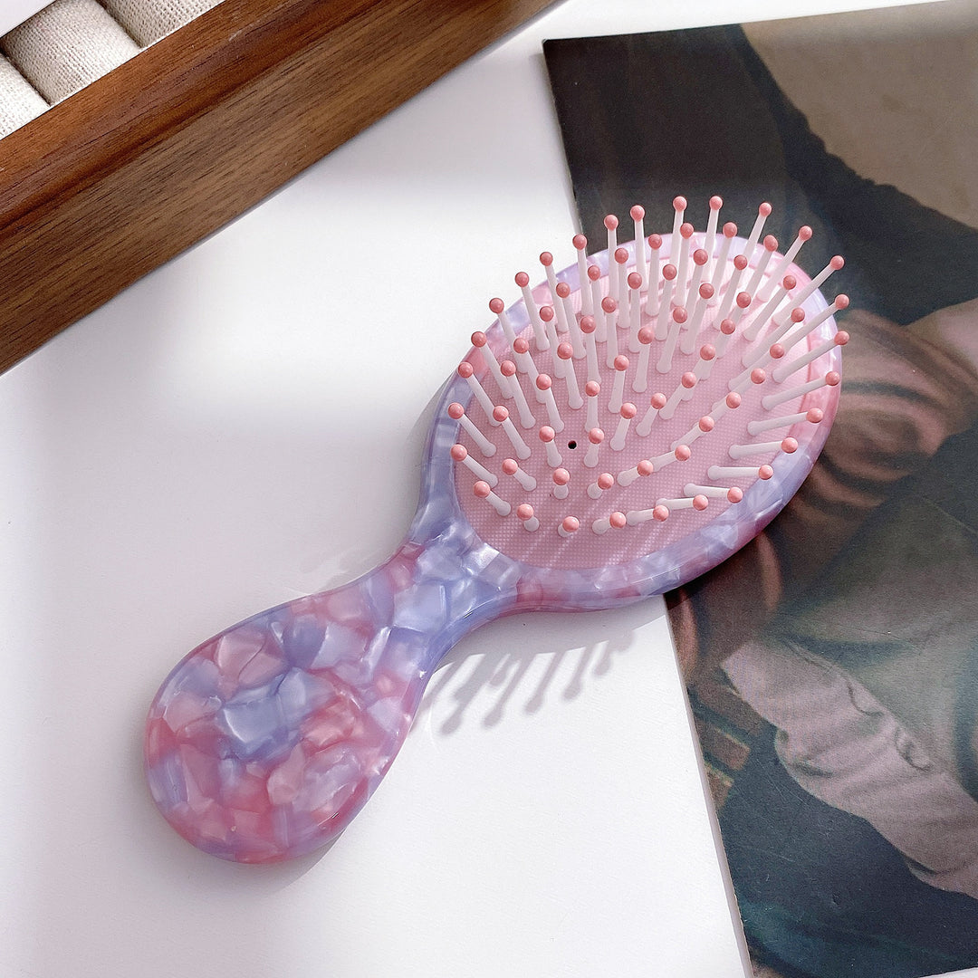 Retro Air Cushion Comb Acetate Sheet Portable N6C352