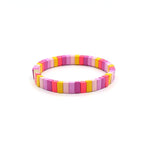 Load image into Gallery viewer, Enamel Strand Elastic Bracelet Hand-Strung Spliced  S5P265
