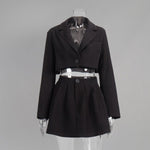 Load image into Gallery viewer, Cropped Blazer Mini Set Structured Mid Heavy N5Z396
