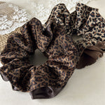 Load image into Gallery viewer, etro Leopard Print Scrunchy High Elasticity Hair Tie S5P786