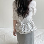 Load image into Gallery viewer, Polka Dot Nylon Shoulder Bag Women  N6F058