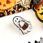 Load image into Gallery viewer, Halloween Ghost Pumpkin Acrylic Claw Clip S5P539