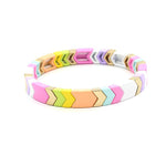 Load image into Gallery viewer, Macaron Pastel Arrow Beads Bracelet S5P042