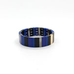 Load image into Gallery viewer, Vitreous Tile Bangle Zinc Alloy Saturation Gradient S5P264